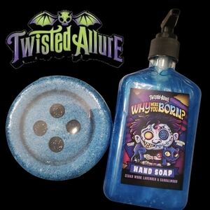 Twisted Allure Caroline Button Eye Bath Bomb And Handsoap Set